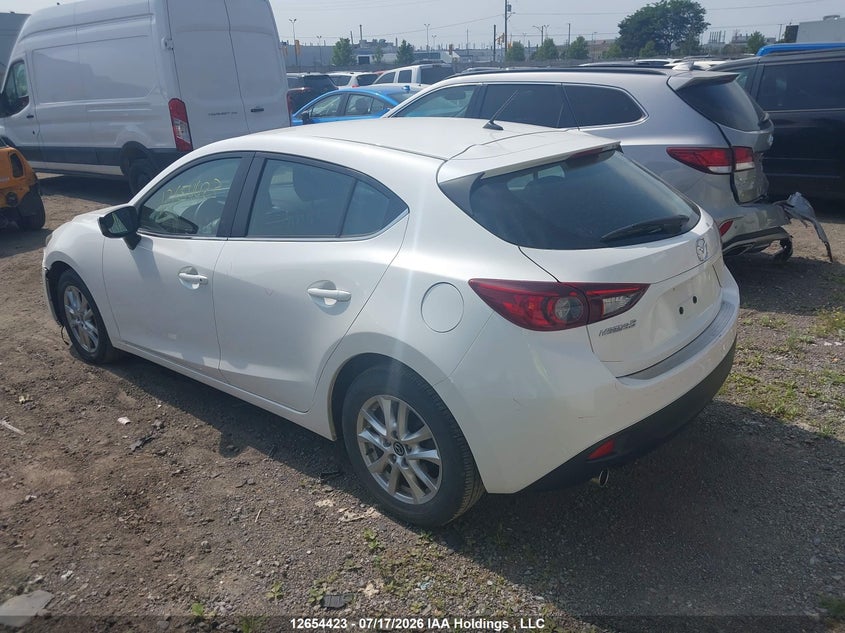Vin: 3mzbm1l71gm282164, lot: 3056351, mazda 3 touring 20163