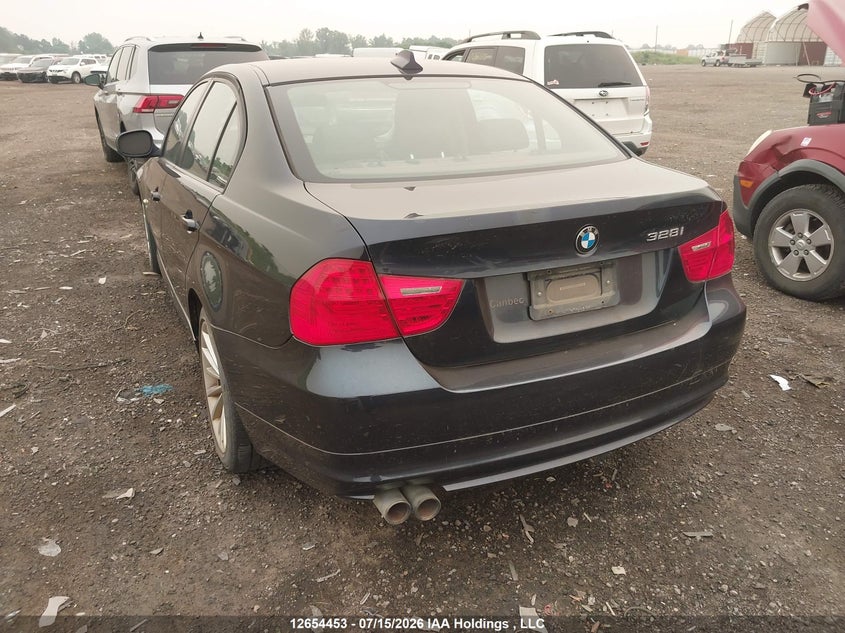 Vin: wbapk7c56aa459521, lot: 3056382, bmw 3 series 20103