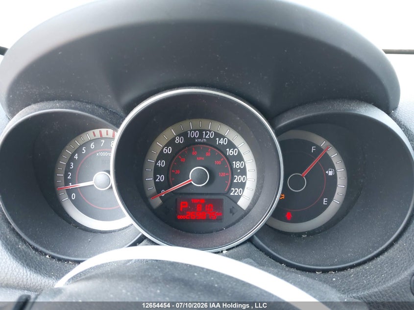 2011 KIA FORTE SEDAN 2.0L I4 FI DOHC 16V NF4
