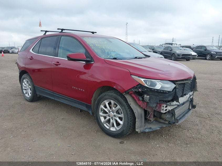 2018 Chevrolet Equinox Lt, Удар спереди, IAAI, VIN 2GNAXSEV3J6344602