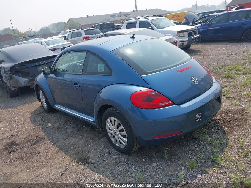 Vin: 3vwj07at8gm618869, lot: 3056454, volkswagen beetle 20163