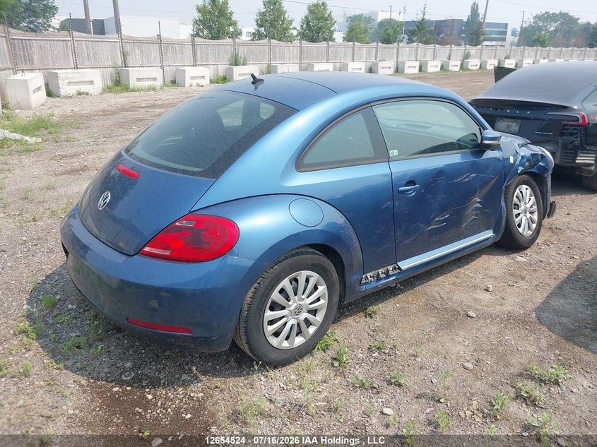 Vin: 3vwj07at8gm618869, lot: 3056454, volkswagen beetle 20164