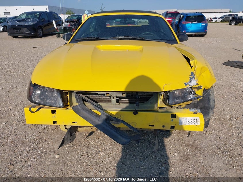 2004 FORD MUSTANG CONVERTIBLE CABRIO 3.9L V6 FI OHV F2