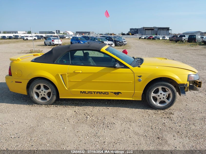 2004 FORD MUSTANG CONVERTIBLE CABRIO 3.9L V6 FI OHV F2