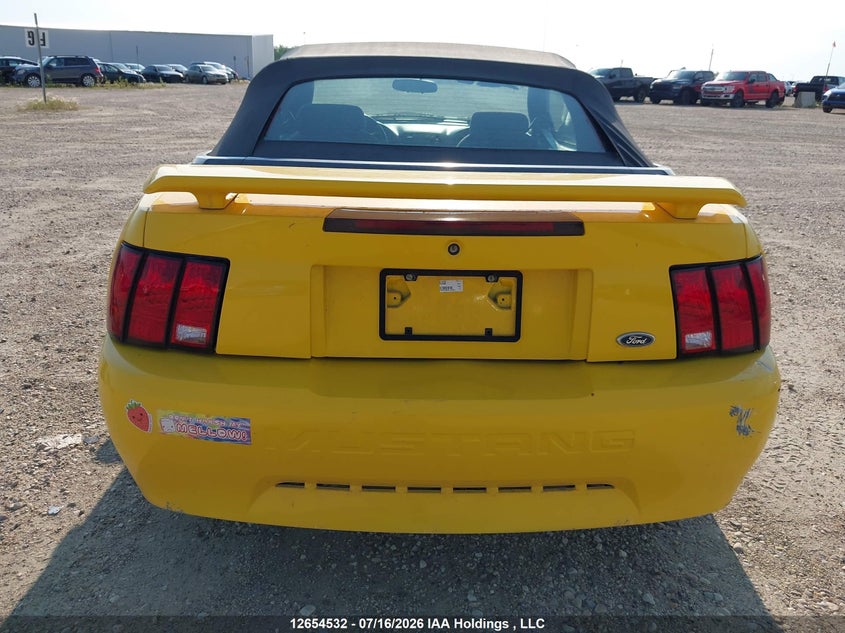2004 FORD MUSTANG CONVERTIBLE CABRIO 3.9L V6 FI OHV F2
