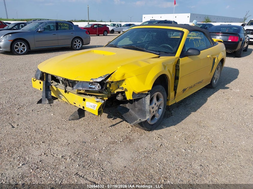 2004 FORD MUSTANG CONVERTIBLE CABRIO 3.9L V6 FI OHV F2