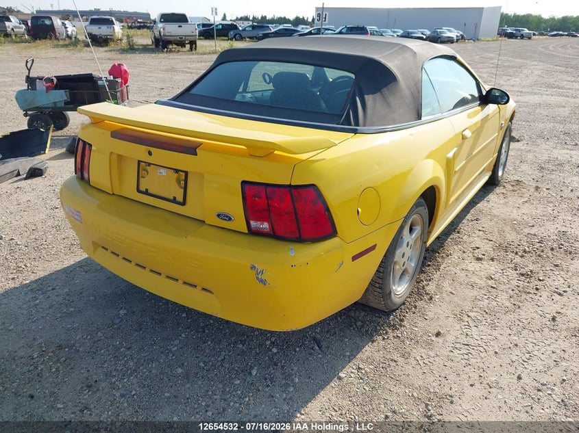 2004 FORD MUSTANG CONVERTIBLE CABRIO 3.9L V6 FI OHV F2