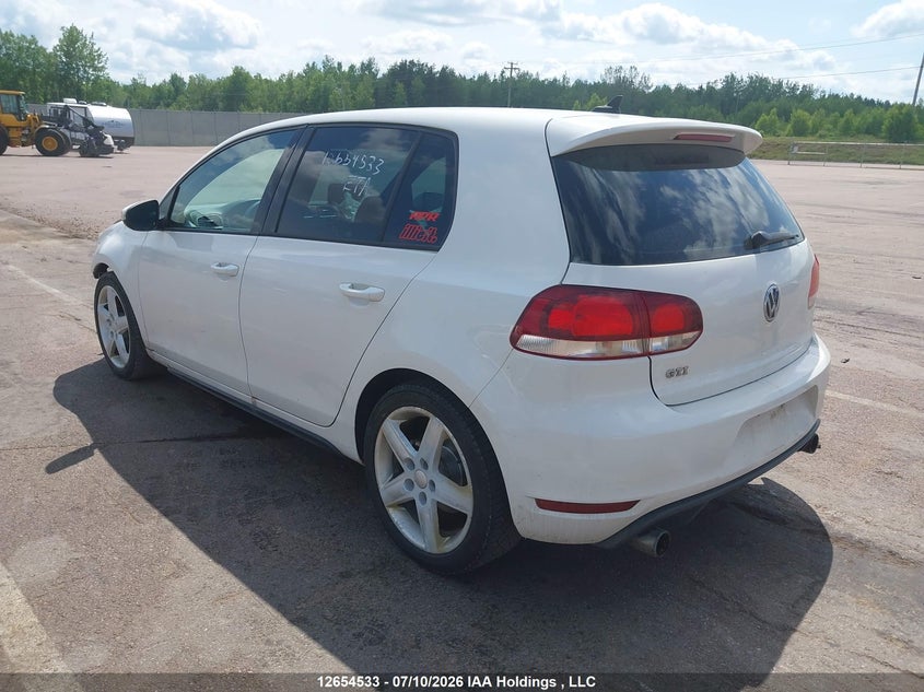 Vin: wvwgv7aj1cw292307, lot: 3056463, volkswagen golf gti 5-door 20123
