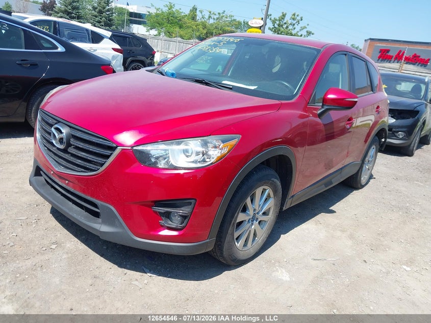 2016 Mazda CX-5, Rear, IAAI, VIN JM3KE4CY6G0638354 — photo 2