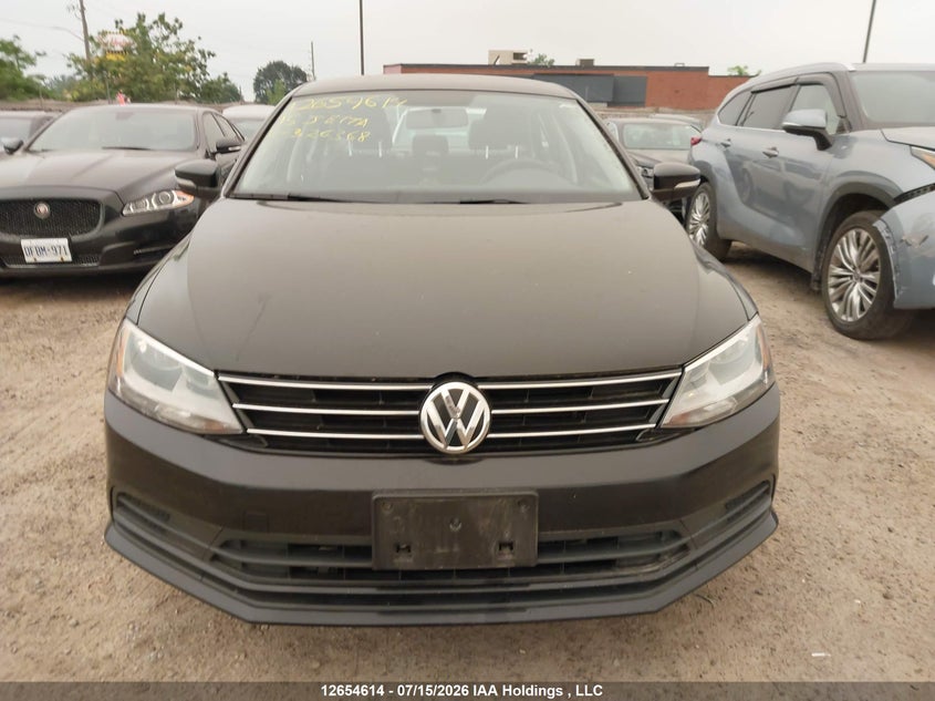2015 Volkswagen Jetta S VIN: 3VW2K7AJ0FM326368 Lot: 12654614