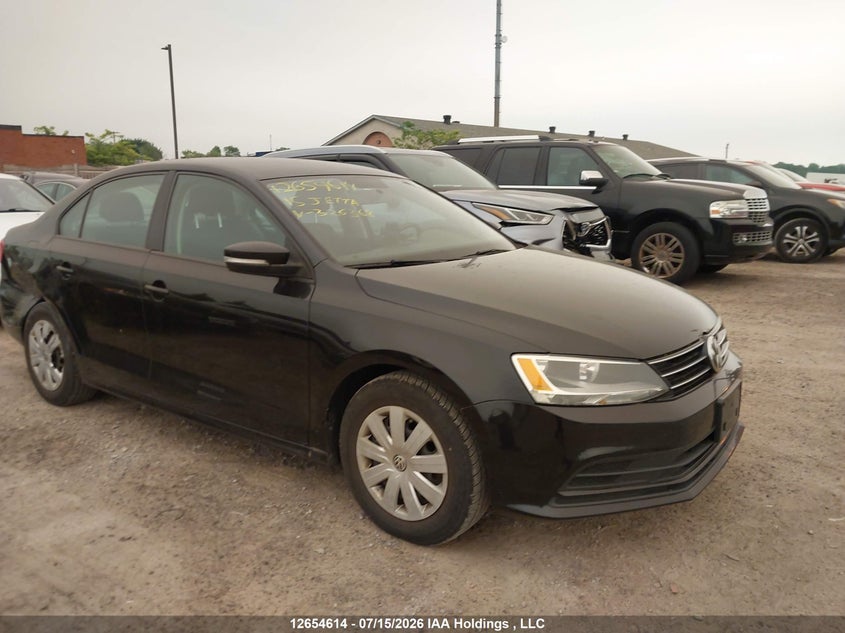 2015 Volkswagen Jetta S VIN: 3VW2K7AJ0FM326368 Lot: 12654614