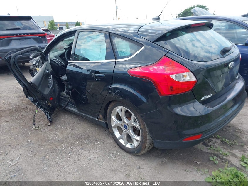 Vin: 1fadp3n25el315218, lot: 3056565, ford focus titanium 20143