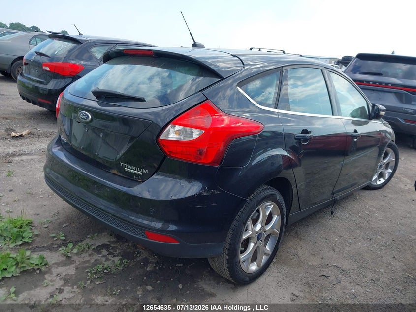 Vin: 1fadp3n25el315218, lot: 3056565, ford focus titanium 20144