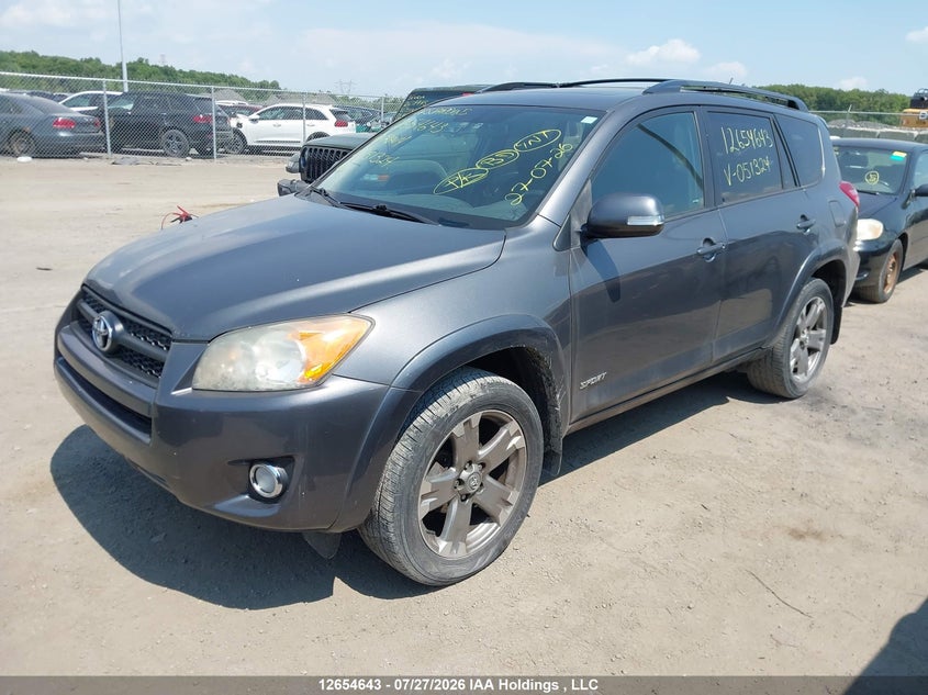 2010 Toyota RAV 4, Правый бок, IAAI, VIN 2T3RF4DV4AW051324 — фото 2