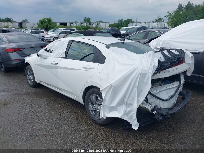 Vin: kmhlm4dg3ru796115, lot: 3056579, hyundai elantra essential 20243