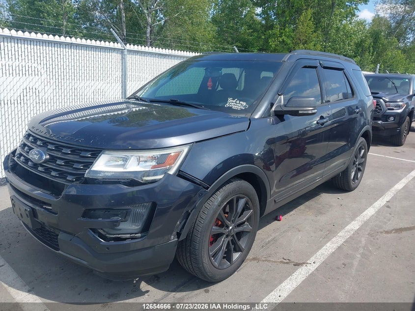 Vin: 1fm5k8d85hge06756, lot: 3056596, ford explorer xlt 20172