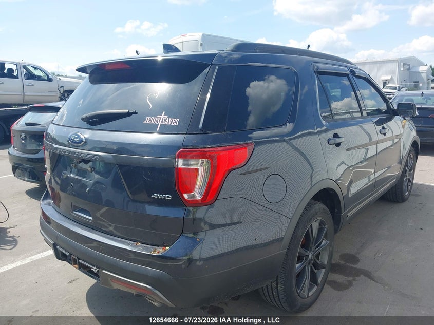 Vin: 1fm5k8d85hge06756, lot: 3056596, ford explorer xlt 20174