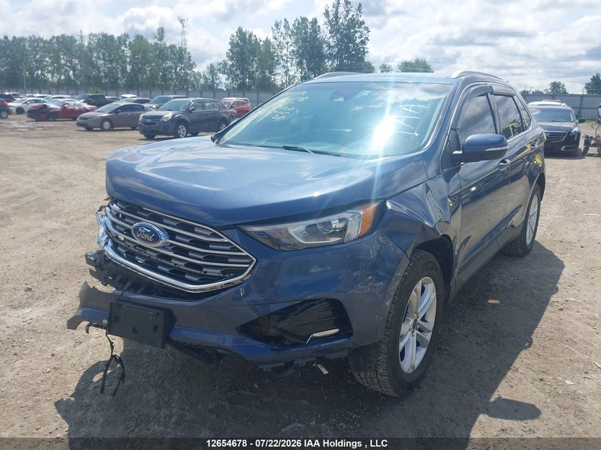 Vin: 2fmpk4j93kbb50520, lot: 3056608, ford edge 20192