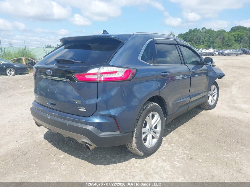 Vin: 2fmpk4j93kbb50520, lot: 3056608, ford edge 20194