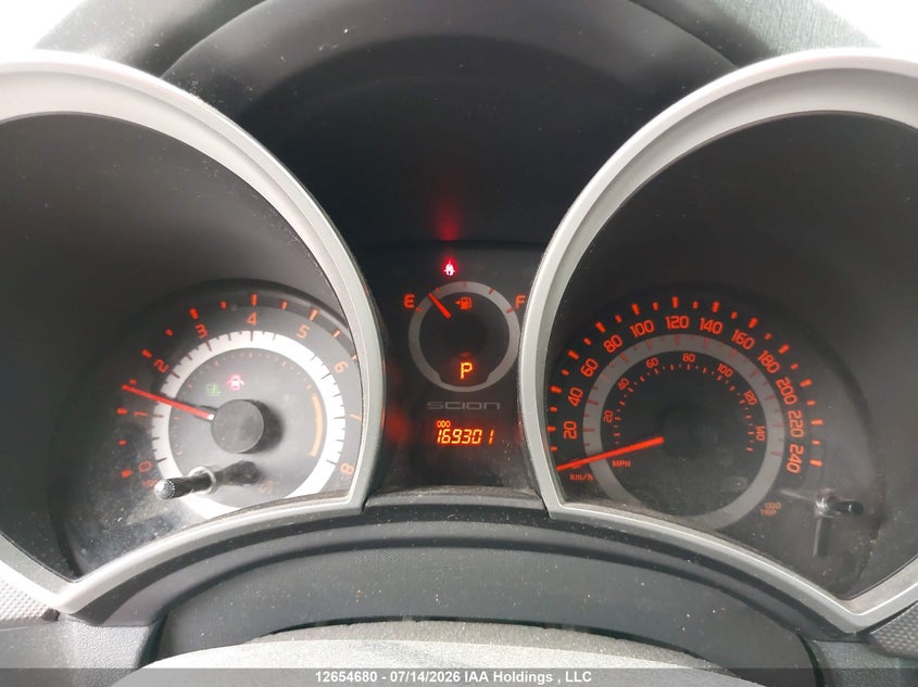 2015 TOYOTA SCION TC HATCHBACK 2.5L I-4 DOHC, VVT, 179HP
