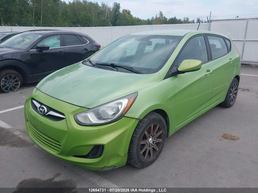 Vin: kmhct5ae1cu015661, lot: 3056663, hyundai accent gl 20122