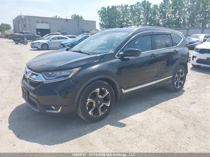 2017 Honda CR-V, Удар ззаду, IAAI, VIN 2HKRW2H95HH135851 — фото 2
