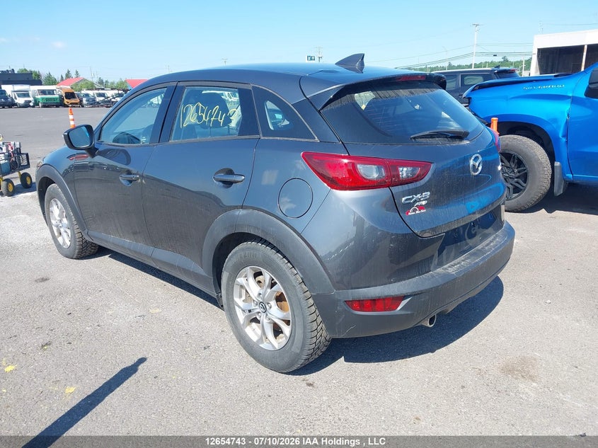 Vin: jm1dkfc79k0440504, lot: 3056679, mazda cx-3 touring 20193