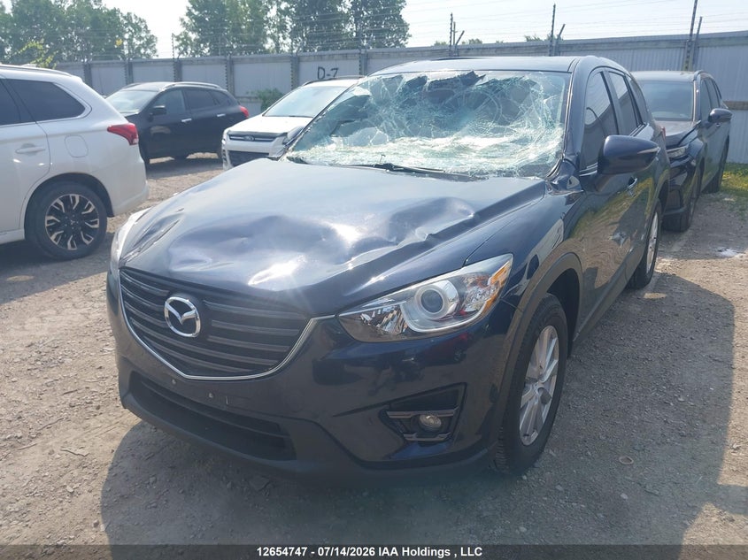 2016 Mazda CX-5, Удар спереди, IAAI, VIN JM3KE4CY4G0797874 — фото 2