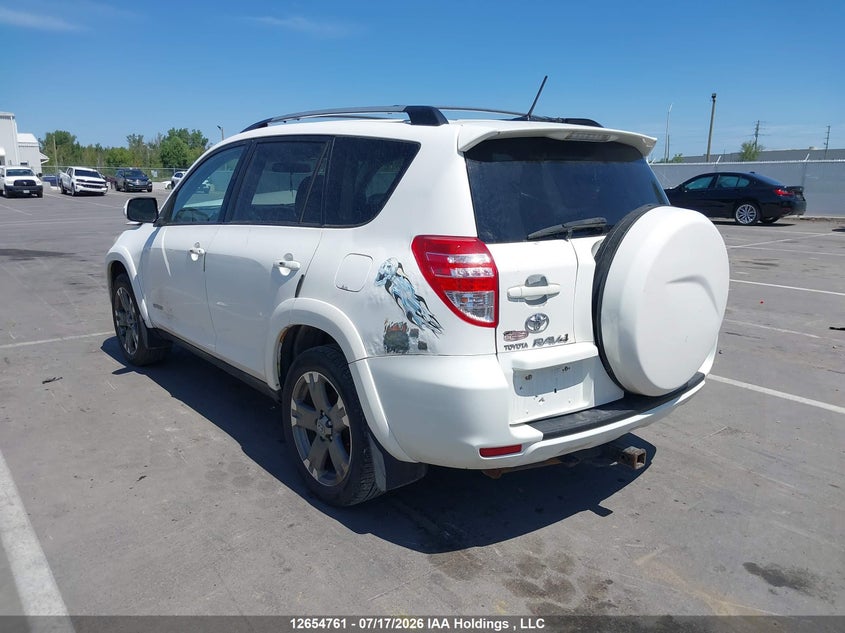 Vin: 2t3rk4dv7aw018376, lot: 3056698, toyota rav4 sport 20103