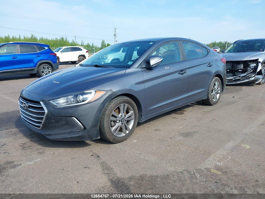 2018 Hyundai Elantra Gl, Удар спереди, IAAI, VIN KMHD84LF1JU695600 — фото 2