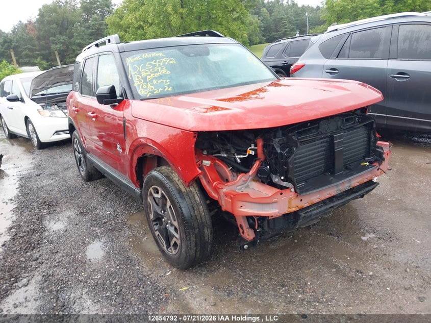 2022 Ford Bronco Sport Outer Banks VIN: 3FMCR9C68NRD82093 Lot: 12654792