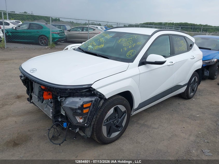 2026 Hyundai Kona Electric Preferred, Front, IAAI, VIN KM8HC3A61TU039106 — photo 2
