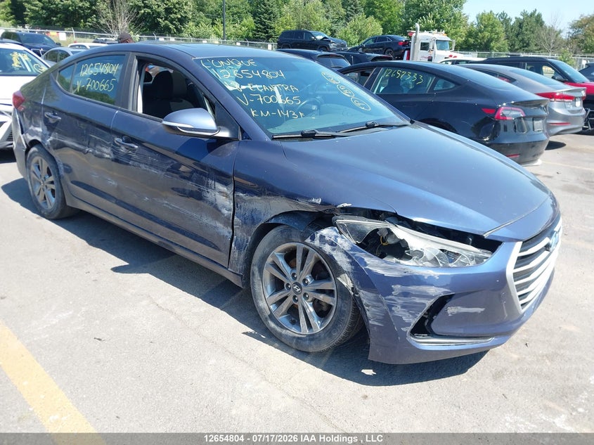 Vin: kmhd84lf1ju700665, lot: 3056746, hyundai elantra gl se 2018 img_1