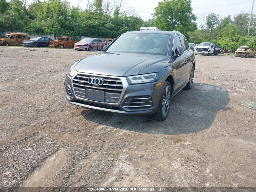 2018 Audi Q5, Затопление, IAAI, VIN WA1ENAFY7J2107976 — фото 2