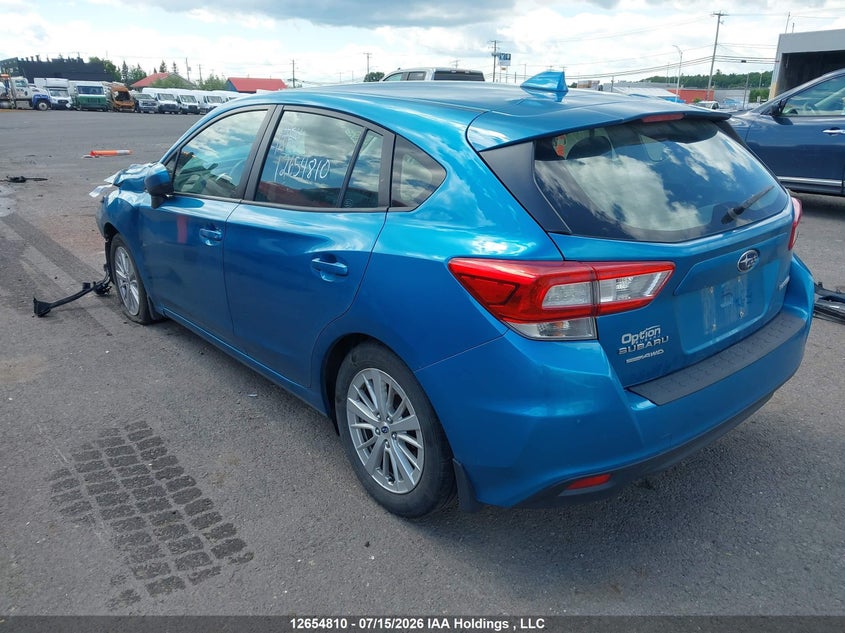 Vin: 4s3gtae68j3733535, lot: 3056752, subaru impreza touring 20183
