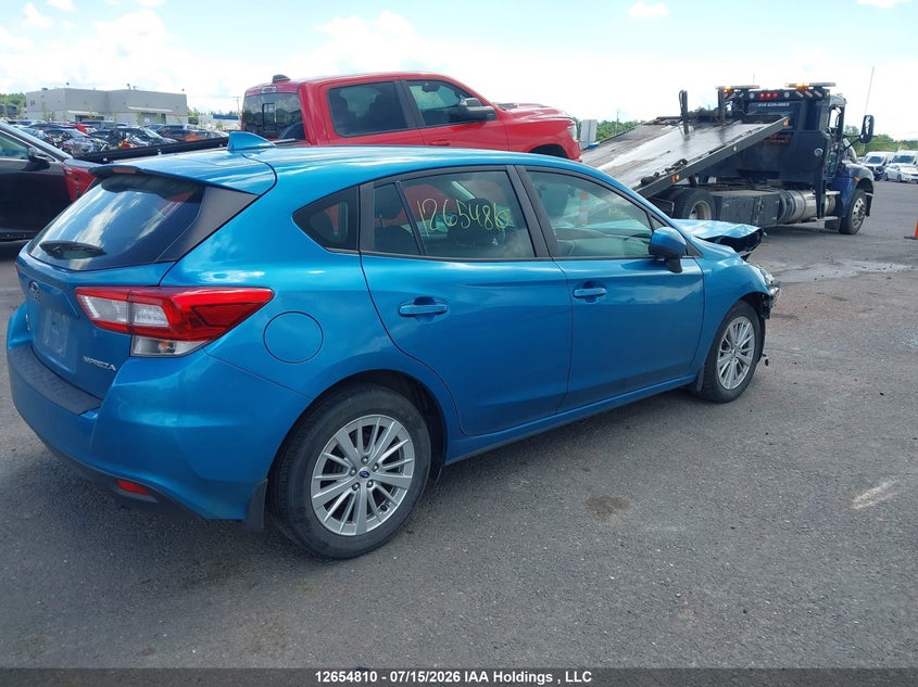 Vin: 4s3gtae68j3733535, lot: 3056752, subaru impreza touring 20184