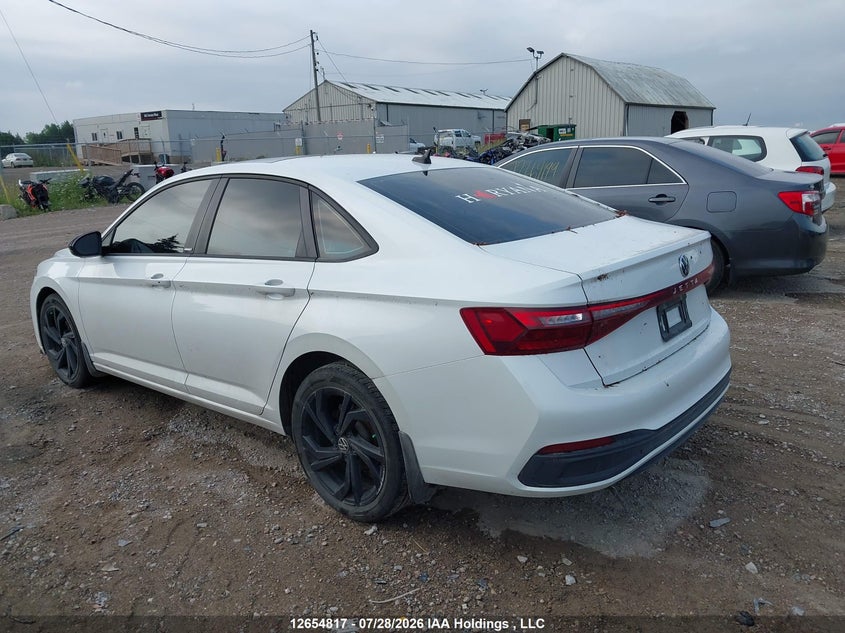 Vin: 3vwsx7bu6sm021252, lot: 3056759, volkswagen jetta comfortline 20253