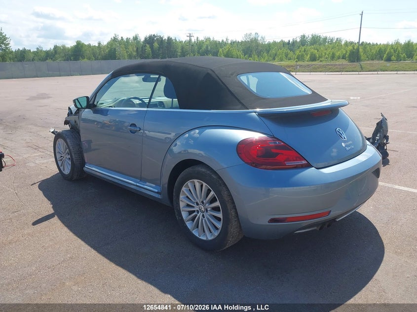 Vin: 3vw5daat6km504722, lot: 3056783, volkswagen beetle wolfsburg edition 20193