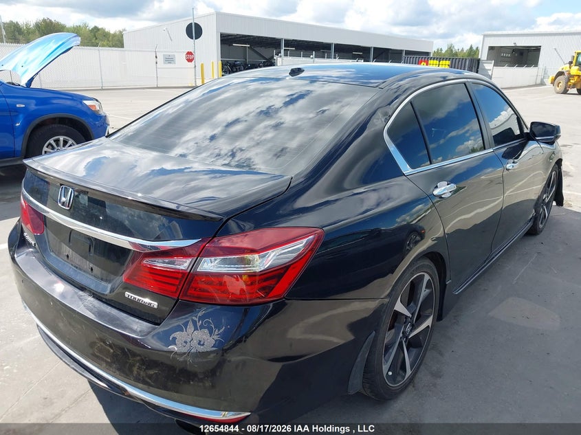 Vin: 1hgcr2f05ga801793, lot: 3056786, honda accord touring 20164