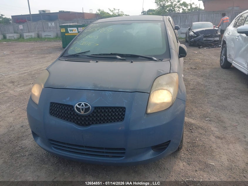 2007 Toyota Yaris VIN: JTDJT923075056167 Lot: 12654851