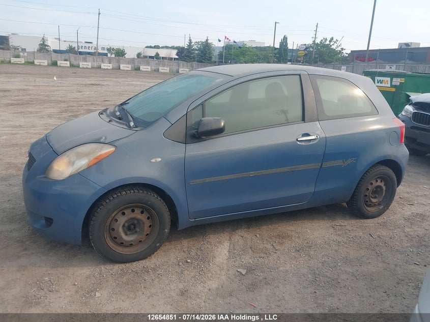 2007 Toyota Yaris VIN: JTDJT923075056167 Lot: 12654851