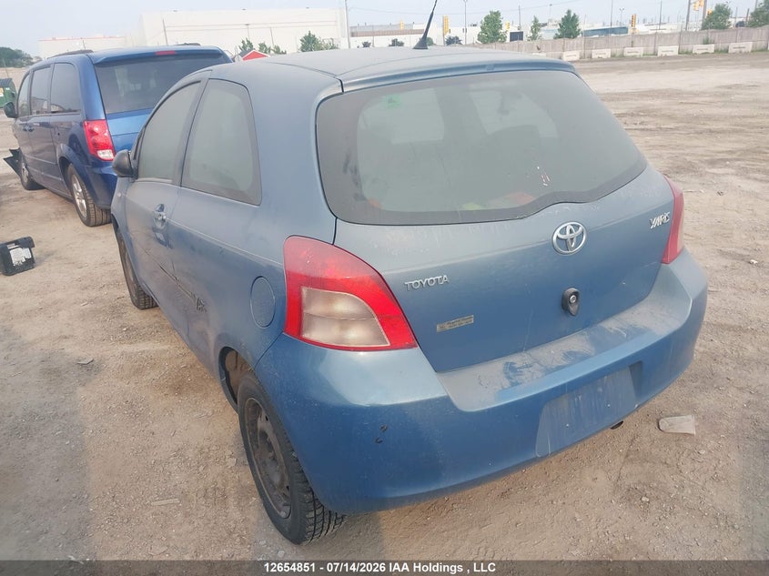 2007 Toyota Yaris VIN: JTDJT923075056167 Lot: 12654851