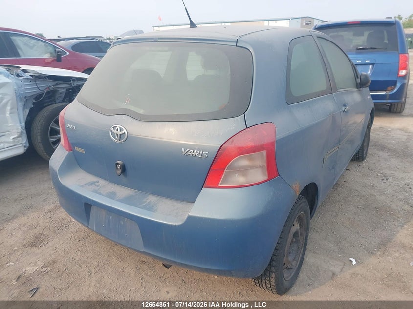 2007 Toyota Yaris VIN: JTDJT923075056167 Lot: 12654851