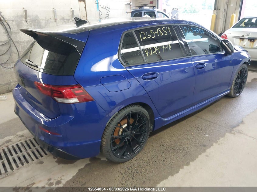Vin: wvwkb7cd7sw224778, lot: 3056796, volkswagen golf r black edition 20254