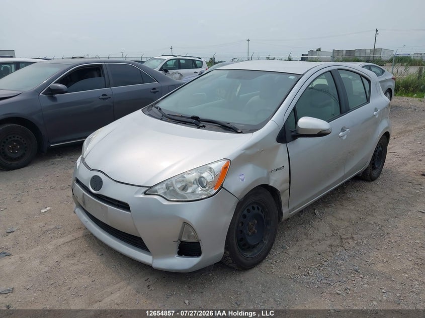 2014 Toyota Prius, Лівий бік, IAAI, VIN JTDKDTB39E1071219 — фото 2