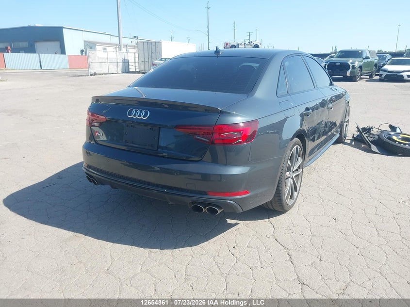 Vin: waub4af46ka006098, lot: 3056803, audi s4 premium plus 20194