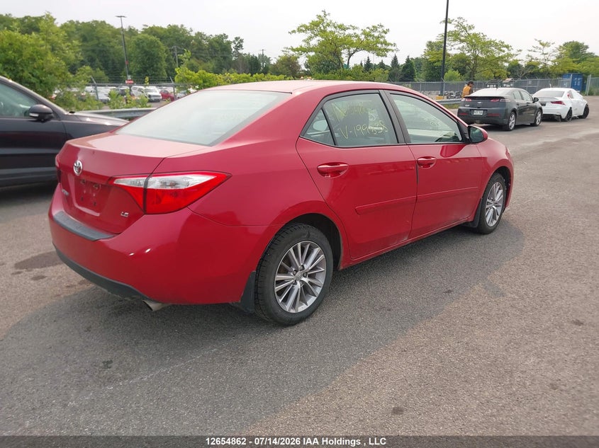 Vin: 2t1burhe9ec199838, lot: 3056804, toyota corolla le 20144