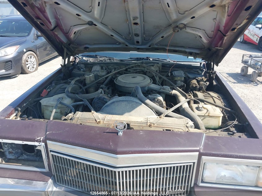 1990 Cadillac Brougham VIN: 1G6DW5176LR718728 Lot: 12654865