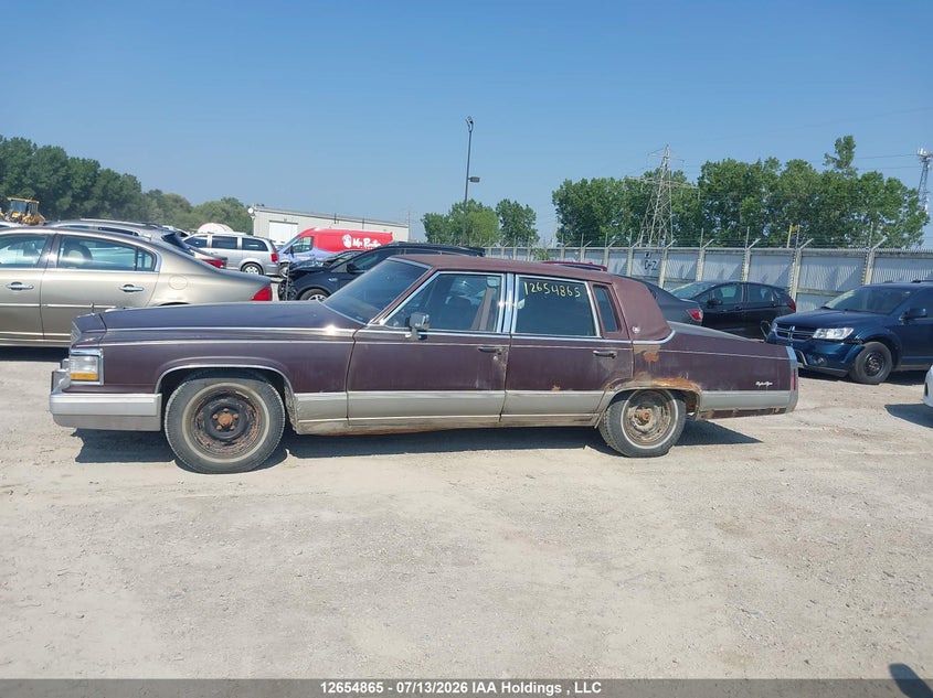 1990 Cadillac Brougham VIN: 1G6DW5176LR718728 Lot: 12654865