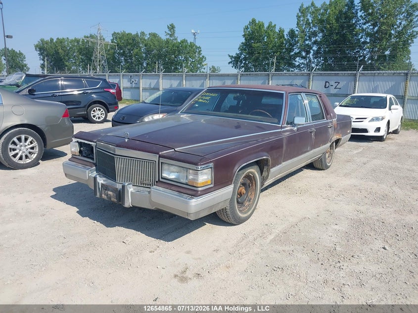 1990 Cadillac Brougham VIN: 1G6DW5176LR718728 Lot: 12654865